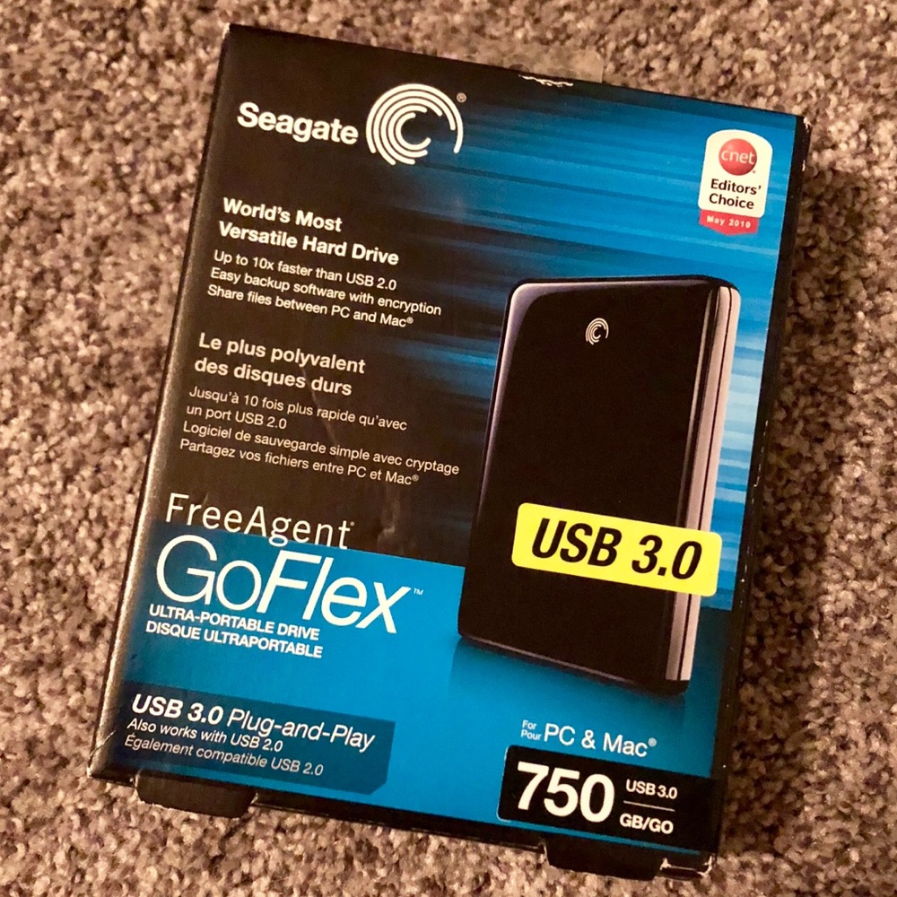 NIB portable hard drive